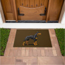 Search for doberman doormats Pet
