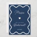 Search for navy blue bridesmaid cards Elegant