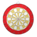 Search for red white dartboards House party