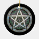 Search for pagan christmas tree decorations Pentacle