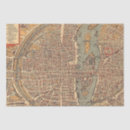 Search for vintage map decoupage tissue paper Travel