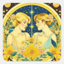 Search for vintage celestial stickers Horoscope