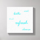 Search for bathroom posters canvas prints Wash