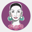 Search for 60s fashion stickers Retro