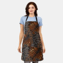 Search for leopard cat aprons Tiger