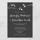 Search for chalkboard wedding invitations White