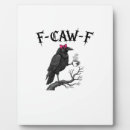 Search for funny halloween plaques Crow