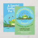 Search for frog birthday invitations Amphibian