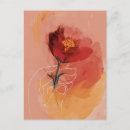 Search for flower sketches postcards Floral