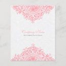 Search for vintage floral flyers Pink