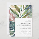 Search for tropical greenery wedding invitations Simple
