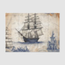 Search for nautical map tissue paper Antique