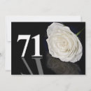 Search for 71st birthday invitations Rose
