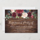 Search for country engagement party invitations Rustic