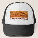 Search for liberal conservative hats Republican