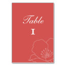 Search for red poppies table cards Poppy