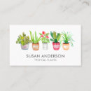 Search for houseplant business cards Greenery