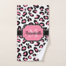 Search for pink leopard bath towels Cute