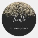 Search for gold confetti stickers Birthday