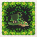 Search for irish pub coasters Shamrocks