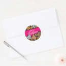 Search for black and white animal stickers Pink