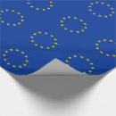 Search for european wrapping paper European union flag