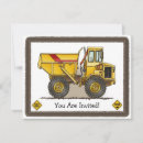 Search for work truck invitations Yellow