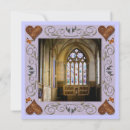 Search for stained glass wedding invitations Rose