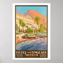 Search for menton posters Vintage travel