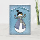 Search for funny drawing christmas cards Snowman