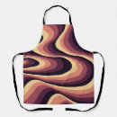 Search for abstract designs aprons Retro style