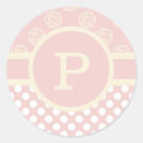 Search for single initial stickers For her