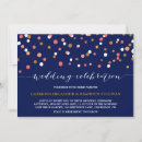 Search for navy and coral wedding invitations Stylish
