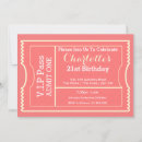 Search for vip pass invitations Pink