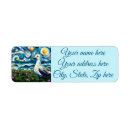 Search for beach style return address labels Coastal