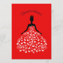 Search for red gown invitations Black