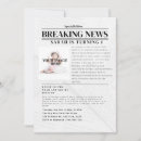 Search for breaking news invitations Newspaper