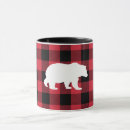 Search for red bear mugs Rustic