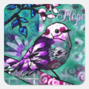 Search for purple bird stickers Pink