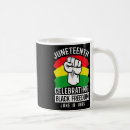 Search for june 19 mugs Juneteenth grunge