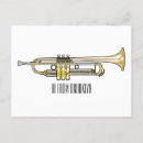 Search for brass postcards Trumpet