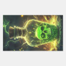 Search for halloween poison stickers Green