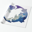 Search for pisces wrapping paper Fishes