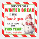 Search for school break stickers Teacher appreciation
