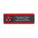Search for cute ladybug return address labels Adorable