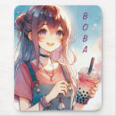 Search for boba tea mouse mats Cute