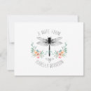 Search for dragonfly note cards Floral