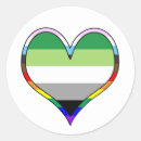 Search for aromantic flag stickers Rainbow