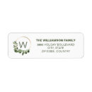 Search for family last name return address labels Minimalist