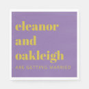 Search for purple wedding napkins Simple